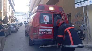 طنجة.. إنقاذ عامل بعد انهيار جزء من ورش بناء في حي إسبانيول (صور)